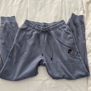Purple Nike sweatpants